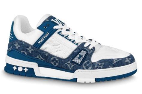 lv trainer blau|LV Trainer Sneaker .